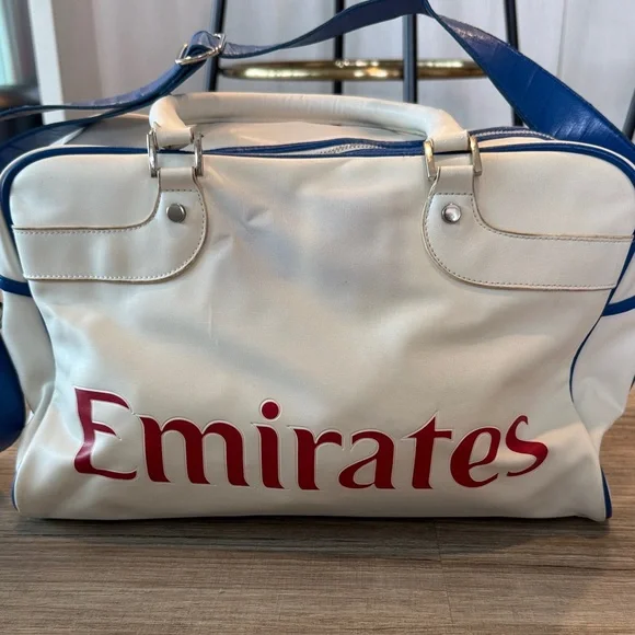 Emirates White and Blue Travel Bag - Picture 1 of 7